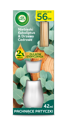 Air Wick Scented Sticks Blue Eucalyptus & Cedarwood 42ml