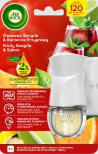 Air Wick Electric Fruit Sangria & Spicy Spices 19 ml Set