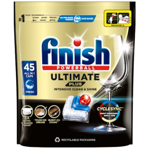 Finish Ultimate Plus Fresh Dishwasher capsules 549 g (45 pieces)