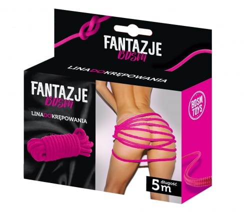Restraint rope - pink
