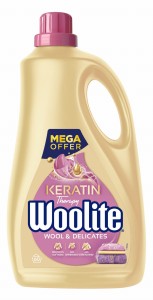 Woolite Keratin Therapy Delicate Detergent for delicate fabrics and wool, 3.6 l (60 washes)