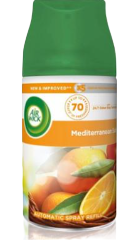 Air Wick Mediterranean Sun Automatic Air Freshener - Spray Refill 250 ml