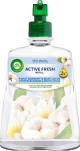 Air Wick Active Fresh Cotton Blossom & White Lotus 228ml - Refill