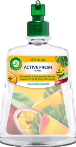 Air Wick Active Fresh Passion Fruit & Exotic Mango 228ml - Refill