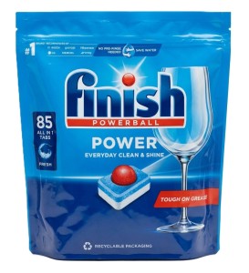 Finish Power All In 1 Fresh Dishwasher Tablets 85 tabs.