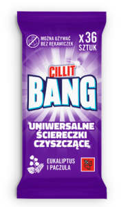 Cillit Bang All-Purpose Cleaning Wipes – Eucalyptus and Patchouli 36 pcs