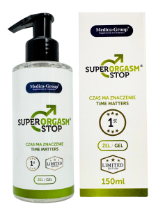 Super Orgasm Stop ejaculation delay gel 150 ml
