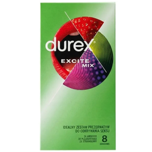 Durex Excite Mix 8 pcs