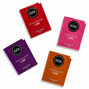 EXS Intimate gel Strawberry/Cola/Bubblegum/Chocolate 100 x 5 ml
