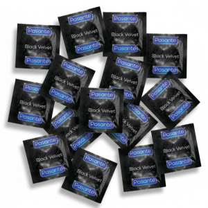 Pasante Black Velvet Condoms 144's 