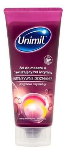 Unimil Intensive Experience Massage Gel and Moisturizing Intimate Gel 200 ml