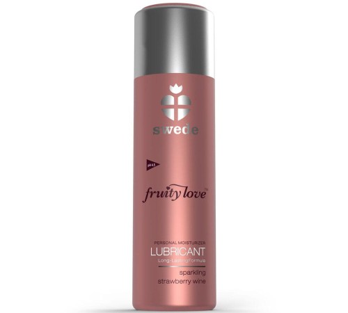SWEDE Fruity Love Lubricant Sparkling Strawberry Wine 50 ml 