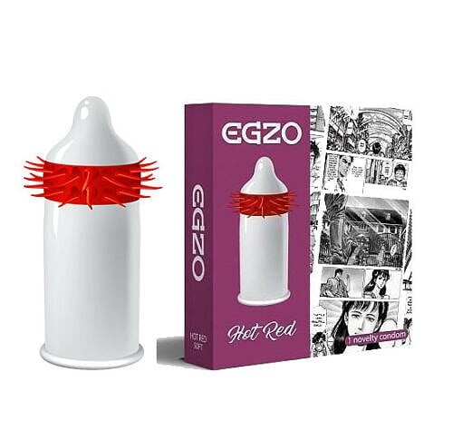 Egzo Cocky Friend Violet Hot Red - Soft