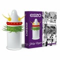Egzo Cocky Friend Purple Jolly Roger - Medium 