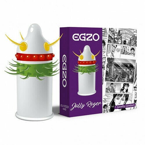 Egzo Cocky Friend Purple Jolly Roger - Medium 