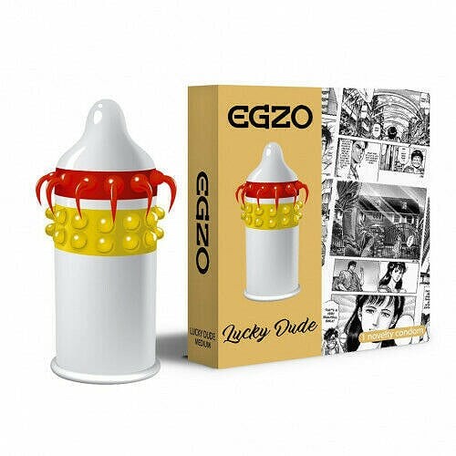 Egzo Cocky Friend Orange Lucky Dude - Medium 