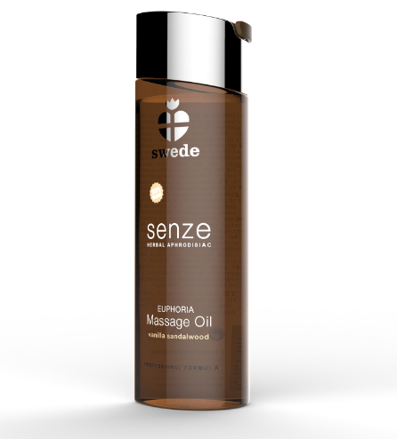 SWEDE Senze Euphoria Massage Oil Vanilla/Sandal Wood 75ml