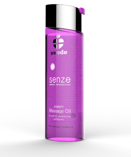 SWEDE Senze Massage Oil Grapefruit Palmarosa Petitgrain 150 ml