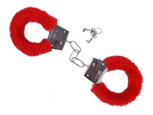 Plush Play Handcuffs Red