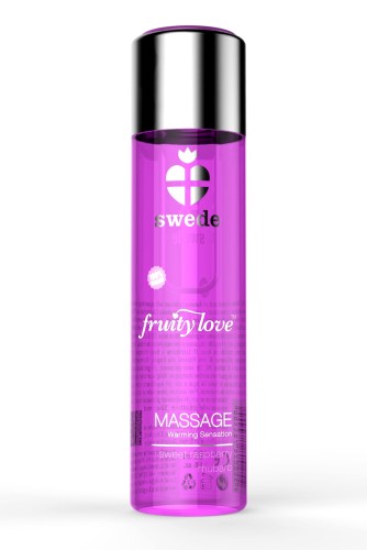 SWEDE Seduction Massage Oil Sweet Raspberry Rhubarb 120 ml