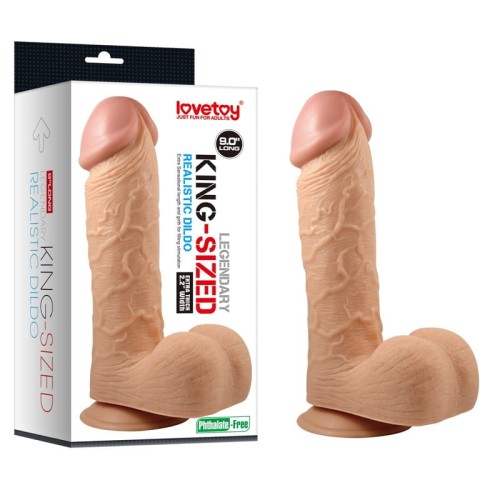 Lovetoy King sized legendary realistic dildo 9"