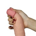 Dildo 8.5" The Ultra Soft Dude Vibrating 