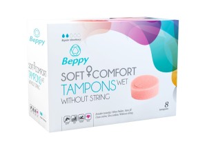 BEPPY SOFT + COMFORT TAMPONS WET (8PCS.)