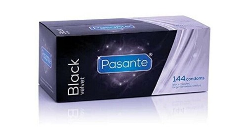 Pasante Black Velvet Condoms 144's 