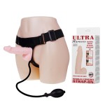 Pretty Love Strapon dildo with pump ULTRA HARNESS 