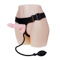 Pretty Love Strapon dildo with pump ULTRA HARNESS 