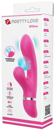 PRETTY LOVE Willow vibrator Suck effect