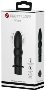 PRETTY LOVE Wyatt vibrating anal plug 