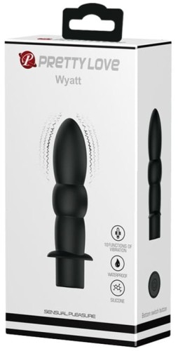 PRETTY LOVE Wyatt vibrating anal plug 