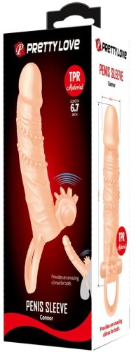 PRETTY LOVE Penis Sleeve Connor with vibration