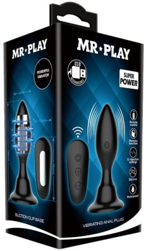 MR PLAY Anal plug with remote control