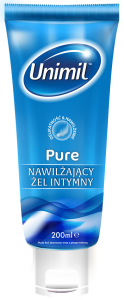 UNIMIL Pure intimate gel lubricant 200ml exp 10.26