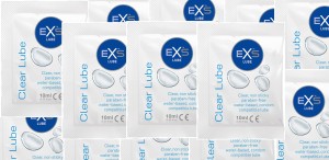 Exs Clear Lube intimate gel sachet 100x 10 ml