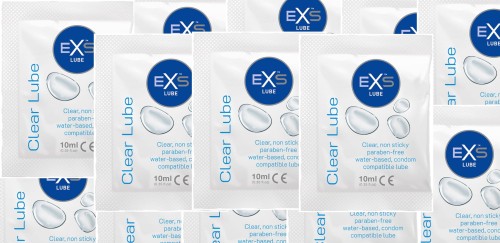 Exs Clear Lube intimate gel sachet 100x 10 ml