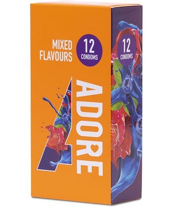 Adore Mixed Flavours  12 pcs